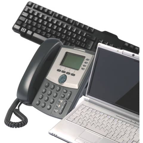 Salviette di pulizia multiuso Q-Connect senza alcool conf. da 60 bustine singole - KF04503A